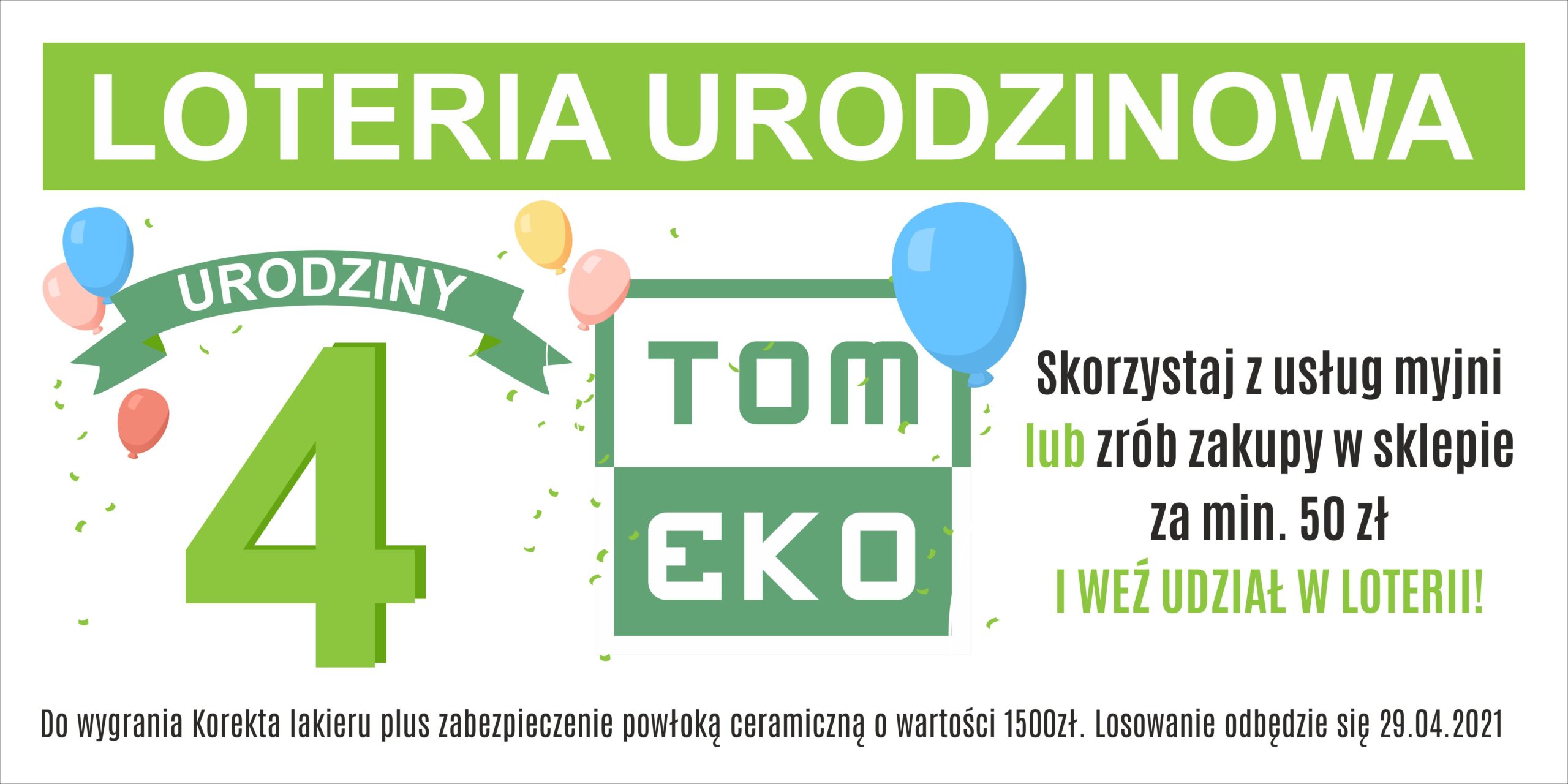 Loteria urodzinowa Tom-Eko urodziny baner 2×1 m(1) Loteria urodzinowa Tom-Eko urodziny baner 2x1 m(1)